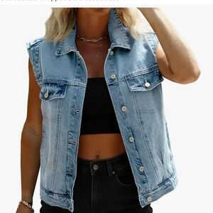 Stylish Denim Vest